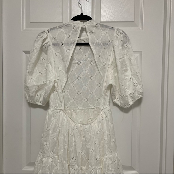 NWT ZARA OPEN BACK MIDI DRESS - Picture 6 of 7